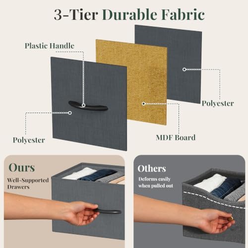 Fabric Dresser for Bedroom - Image 5