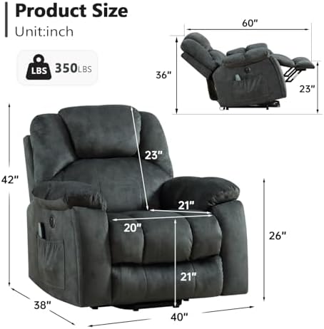 CANMOV Large Power Lift Recliner - Image 2