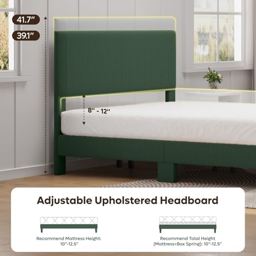 Bestier Queen Platform Bed Frame - Image 4
