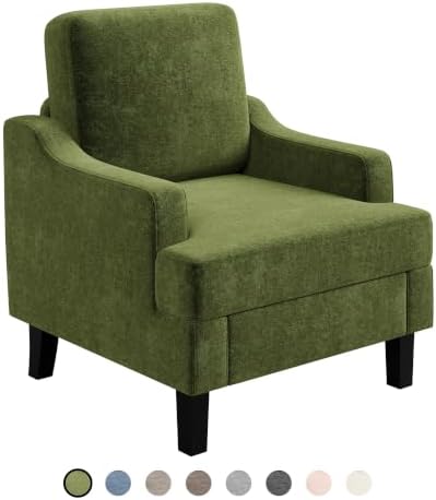 Garvee 2Pcs Accent Chair, Upholstered Armchair - Image 3