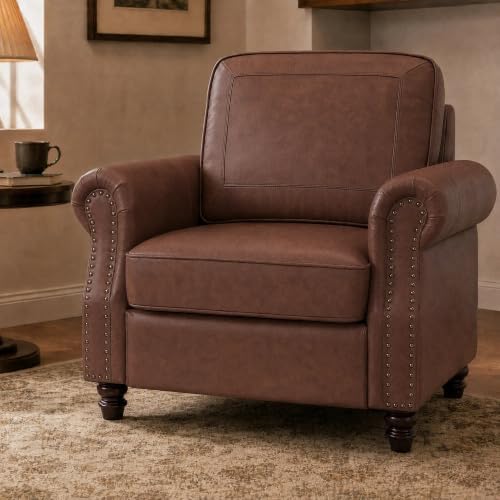 Kingfun Faux Leather Accent Chair by KINGFUN-Anexcitingoption