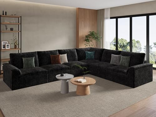 EASE MOOSE Cloud Couch Sectional, Boneless Couches by EASEMOOSE