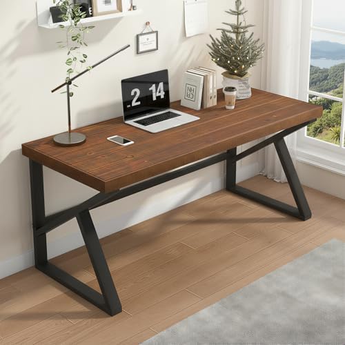 IBF Solid Wood Computer Office Desk Small Writing Desks - Image 5