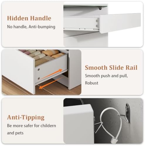 8 Drawer Dresser for Bedroom - Image 7