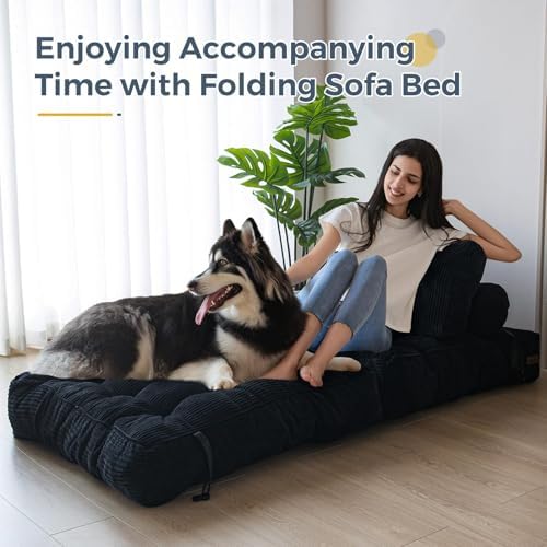 MAXYOYO Folding Sofa Bed, Convertible Chair Bed - Image 3
