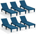 Nestl Lounge Chair Outdoor, Tanning Chair, Chaise Lounge Outdoor Set of 6 by Nestl