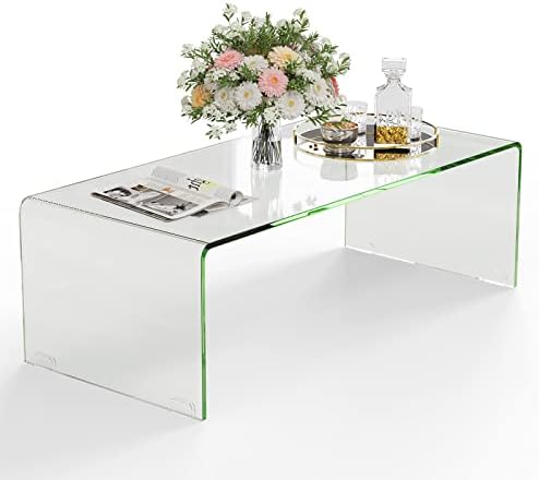 Tangkula Glass Coffee Table by TANGKULA