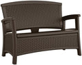 Suncast Outdoor Wicker Love Seat by Unknown