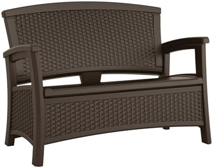 Suncast Outdoor Wicker Love Seat by Unknown