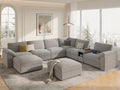 EASE MOOSE Sectional Modular Sofa, Oversized L Shape Sectional Couch by EASEMOOSE