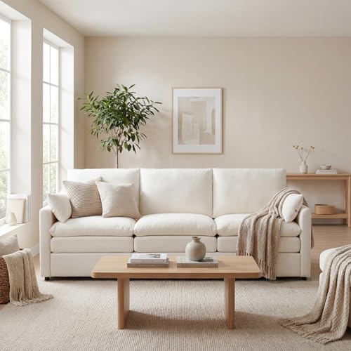 Iroomy 83" Chenille Cloud Couch, Modern Sofa 3 Seater, Comfy Plush Thick by Iroomy