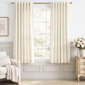 StangH Ivory White Velvet Curtains by StangH