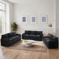 3 Pieces Chenille Sofa Set w/Two Arm Pillows by ACMEASE