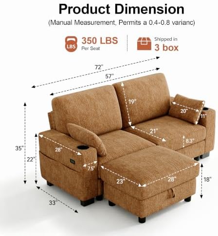 Vipbear Modular Sectional Sofa - Image 2