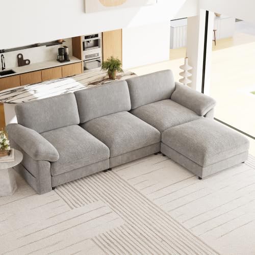Oversized Sectional Couches for Living Room, Modular 3 Seater Cloud Sofa - Image 3