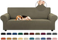 KEKUOU Stretch Couch Covers for Sofa, 3 Cushion Couch Slipcover by KEKUOU