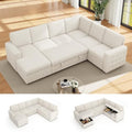 104"Sectional sleeper Sofa Bed, Pull Out Couch by Unknown