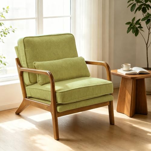 Karl home Mid-Century Modern Accent Reading Chair by Karlhome