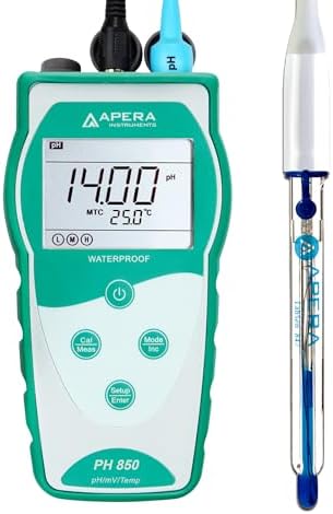 Apera Instruments Value Series PH850-SA Portable pH Meter Kit by AperaInstruments