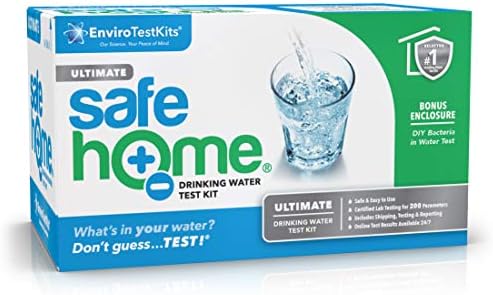 Safe Home® 200-in-1 Ultimate Drinking Water Test Kit – Tests by SafeHomeWaterQualityTestKits