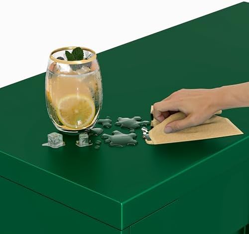 GAIOUS Green Sideboard Buffet Cabient, 35.83" Steel Kitchen Pantry Storage - Image 6