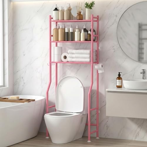 GloTika 3-Tier Over Toilet Storage by QualityHomewareTimlessComfort