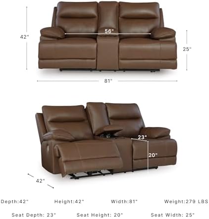 Ashley VonRyan Power Reclining Loveseat - Image 3