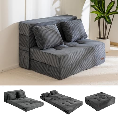 MAXYOYO Convertible Sofa Bed, Fold Out Sofa Couch by MAXYOYO