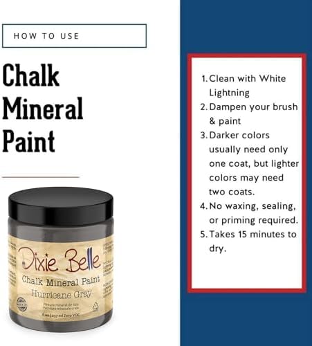 Dixie Belle Paint Company Chalk Mineral Paint - Image 3