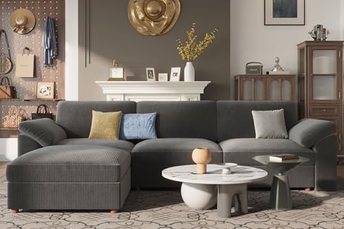 EASE MOOSE Oversized L Shape Sectional Modular Cloud Couch - Image 6