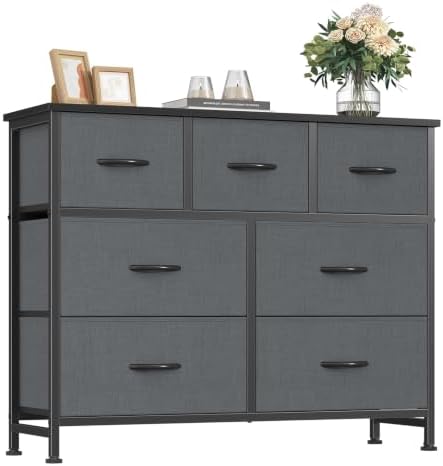 Fabric Dresser for Bedroom by HAPPYMONTLLC