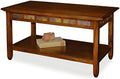 Leick Home Sibley Coffee Table, Rustic Oak by LeickFurniture