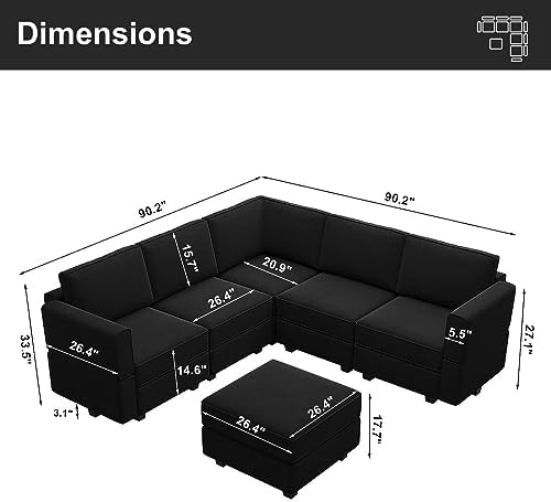 Belffin Modular Sectional Sofa - Image 2