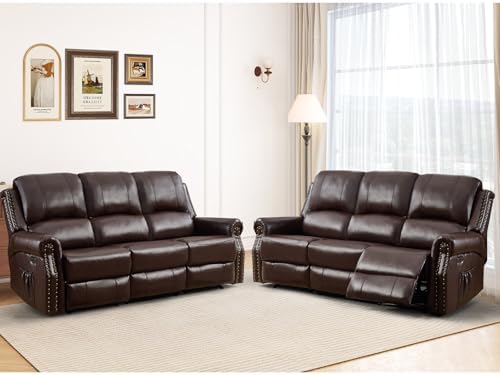 HAOMARKETS 85" Wide 2 Power Reclining Sofa by HAOMARKETS