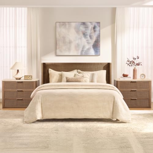 Night Stand, Rattan Nightstand - Image 6