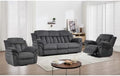 CANMOV Recliner Sofa Set, 2 Oversize Power Lift Recliner Chair and Manual by CANMOV