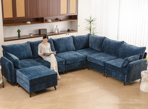 Rexulqo 135'' Modular Sectional Sofa by REXULQO