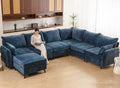 Rexulqo 135'' Modular Sectional Sofa by REXULQO