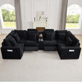RARZOE Oversized Modular Sectional Sofa, 6-Seater U-Shaped by RARZOE