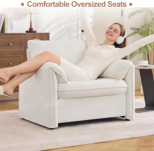 Oversized Accent Chair for Living Room, Modern Armchair - Image 5