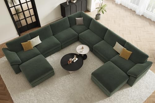 EASE MOOSE Oversized Modular Sectional Sofa, U Shaped Sectional Couch - Image 4