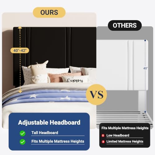 Allewie Twin Platform Bed Frame - Image 6
