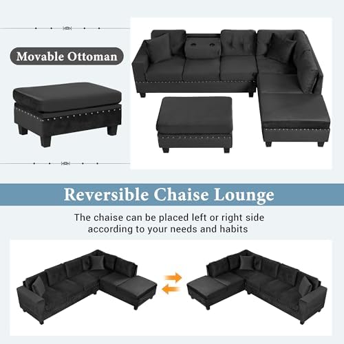 Merax Modern Sectional Sofa - Image 5
