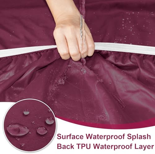 NAISI Waterproof Couch Cushion Covers Thick Velvet Fabric Washable Sofa - Image 3