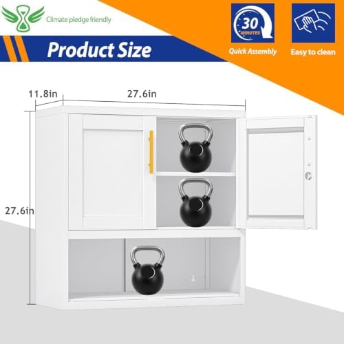 GAIOUS Metal Garage Wall Cabinet - Image 3