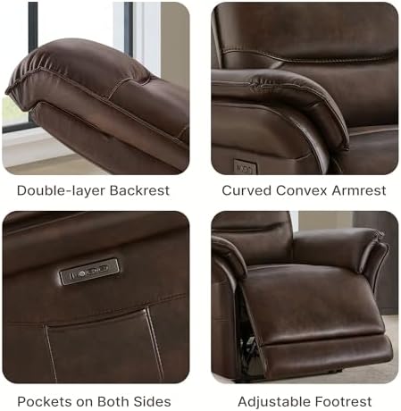 KISLOT Dual Motor Power Recliner Chair, Zero Gravity USB & Type-C - Image 6