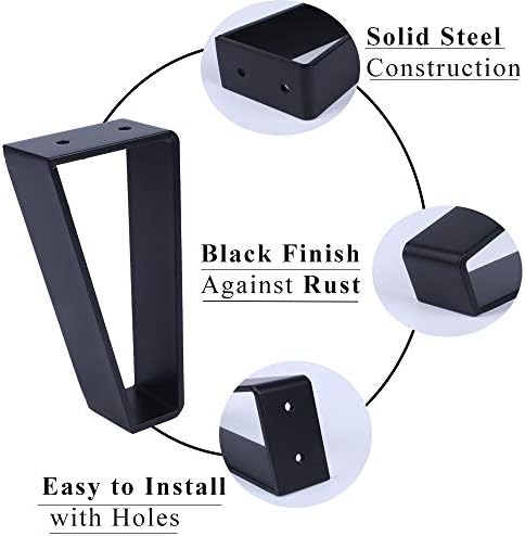 Osring 6 Inch Trapezoid Furniture Legs - Image 3