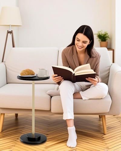 Round Side Table, Small Drink Table - Image 3