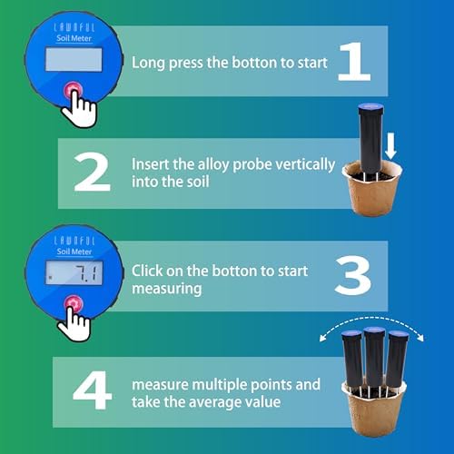 Digital Soil pH Meter, Industrial Grade Soil pH Tester - Image 5