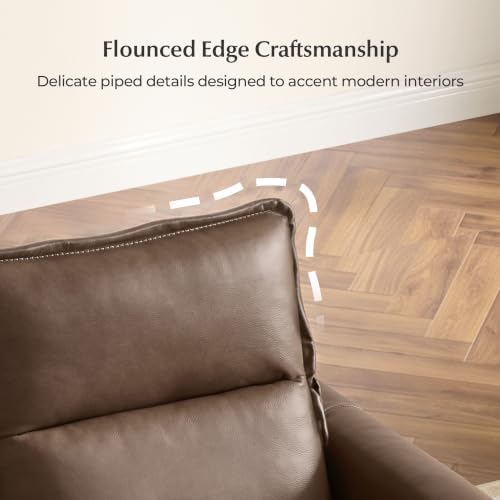 CHITA 3 Set Luxury Oversized Genuine Leather Power Recline SOFE - Image 7